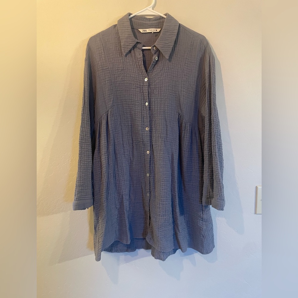 Zara Blue Mini Dress